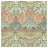 William Morris Pfau und Drache Stoff (Nahaufnahme)