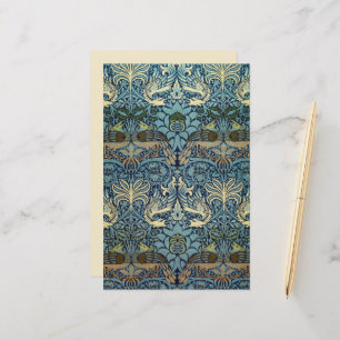 William Morris Pfau und Drache Webdesign