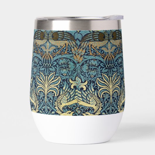 William Morris Pfau und Drache Webdesign (Links)