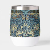 William Morris Pfau und Drache Webdesign (Rückseite)