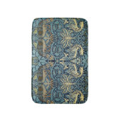 William Morris Pfau und Drache Webdesign Badematte (Vorderseite Vertikal)