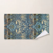 William Morris Pfau und Drache Webdesign Badhandtuch Set (Handtuch)