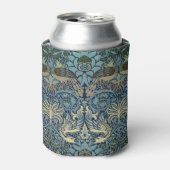 William Morris Pfau und Drache Webdesign Dosenkühler (Kanne Vorderseite)