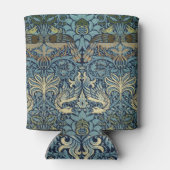William Morris Pfau und Drache Webdesign Dosenkühler (Rückseite)