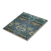 William Morris Pfau und Drache Webdesign Fliese (Seite)