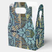 William Morris Pfau und Drache Webdesign Geschenkschachtel (Geöffnet)