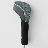 William Morris Pfau und Drache Webdesign Golf Headcover (angewinkelt)
