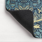 William Morris Pfau und Drache Webdesign Mousepad (Ecke)