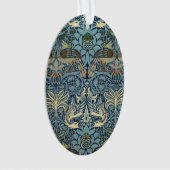 William Morris Pfau und Drache Webdesign Ornament (Vorderseite)