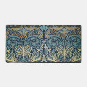 William Morris Pfau und Drache Webdesign Schreibtischunterlage (Vorderseite)