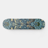 William Morris Pfau und Drache Webdesign Skateboard (Horizontal)