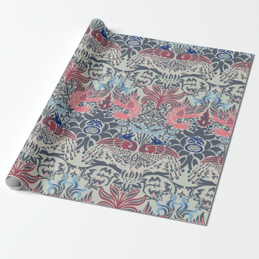 William Morris Pfau und Dragon Wrapping Paper Geschenkpapier (Ungerollt)