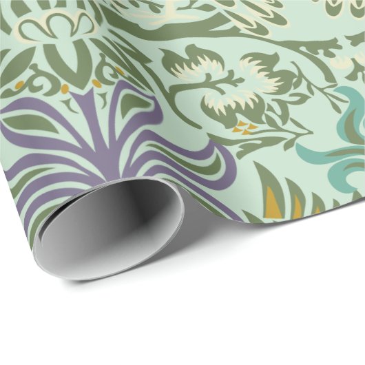 William Morris Pfau und Dragon Wrapping Paper Geschenkpapier (Rolleneckpunkt)
