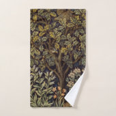 William Morris - Pheasant Bird Tree Botanical Badhandtuch Set (Handtuch)