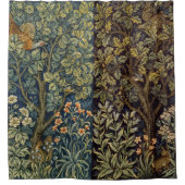 William Morris - Pheasant Bird Tree Botanical Duschvorhang (Vorderseite)