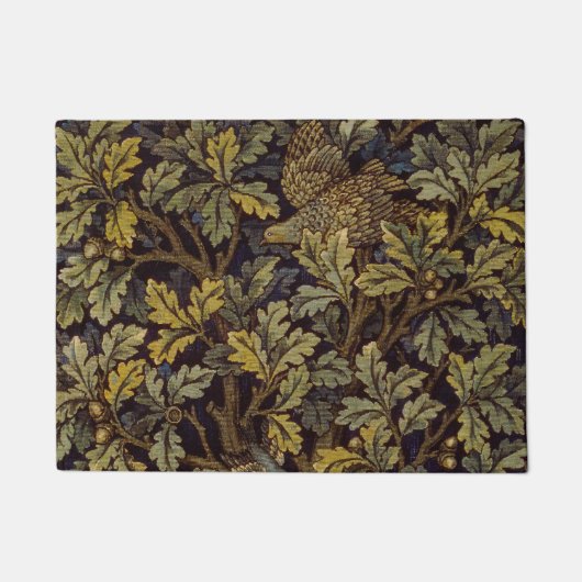William Morris - Pheasant Bird Tree Botanical Fußmatte (Vorderseite)