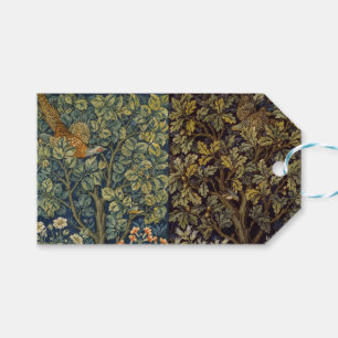 William Morris - Pheasant Bird Tree Botanical Geschenkanhänger