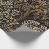 William Morris - Pheasant Bird Tree Botanical Geschenkpapier (Ecke)