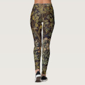 William Morris - Pheasant Bird Tree Botanical Leggings (Rückseite)