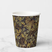 William Morris - Pheasant Bird Tree Botanical Pappbecher (Rückseite)