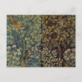 William Morris - Pheasant Bird Tree Botanical Postkarte (Vorderseite)
