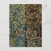 William Morris - Pheasant Bird Tree Botanical Postkarte (Vorderseite)