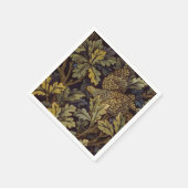 William Morris - Pheasant Bird Tree Botanical Serviette (Ecke)