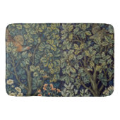 William Morris Pheasant Bird Tree Woodland Badematte (Vorderseite)