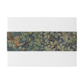 William Morris Pheasant Bird Tree Woodland Einladungsbanderole (Rückseitenbeispiel)