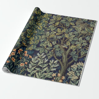William Morris Pheasant Bird Tree Woodland Geschenkpapier
