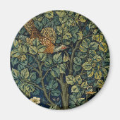 William Morris Pheasant Bird Tree Woodland Magnet (Vorne)