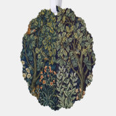 William Morris Pheasant Bird Tree Woodland Ornament Karte (Links)