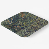 William Morris Pheasant Bird Tree Woodland Pappteller (Gewinkelt)