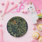 William Morris Pheasant Bird Tree Woodland Pappteller (Party)