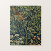 William Morris Pheasant Bird Tree Woodland Puzzle (Vertikal)
