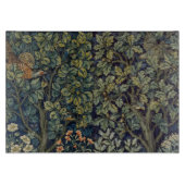 William Morris Pheasant Bird Tree Woodland Schneidebrett (Vorderseite)