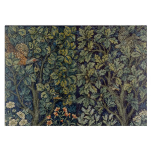William Morris Pheasant Bird Tree Woodland Schneidebrett
