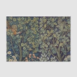 William Morris Pheasant Bird Tree Woodland Seidenpapier