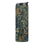 William Morris Pheasant Bird Tree Woodland Thermosbecher (Nach links gedreht)