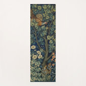 William Morris Pheasant Bird Tree Woodland Yogamatte (Vorderseite)
