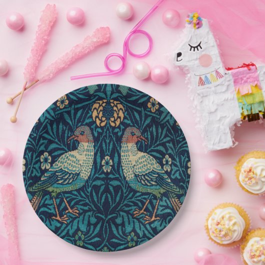 William Morris Pheasants Pappteller (Party)