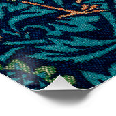 William Morris Pheasants Poster (Ecke)