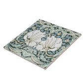 William Morris Pimpernel Blau Intricates Muster Fliese (Seite)