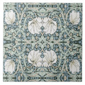 William Morris Pimpernel Blue Intricate Pattern  Fliese (Vorderseite)