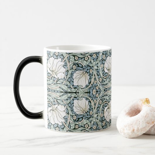William Morris Pimpernel Blue Verwandlungstasse (Mit Donut)