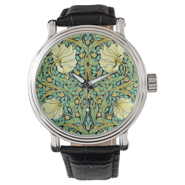 William Morris Pimpernel Classic Design Armbanduhr (Vorderseite)