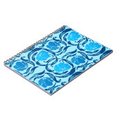 William Morris Pimpernel, Denim & Light Blue Notizblock (Linke Seite)