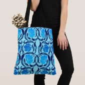 William Morris Pimpernel, Denim & Light Blue Tasche (Von Nahem)