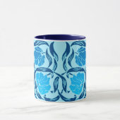 William Morris Pimpernel, Denim & Light Blue Tasse (Zentrum)