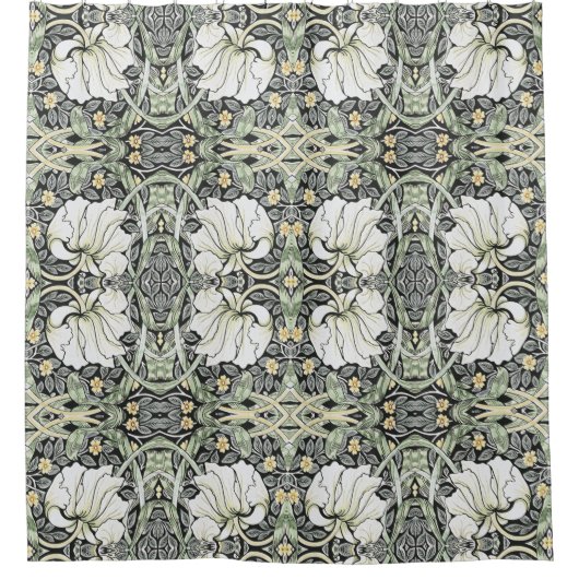 William Morris Pimpernel Duschvorhang (Vorderseite)